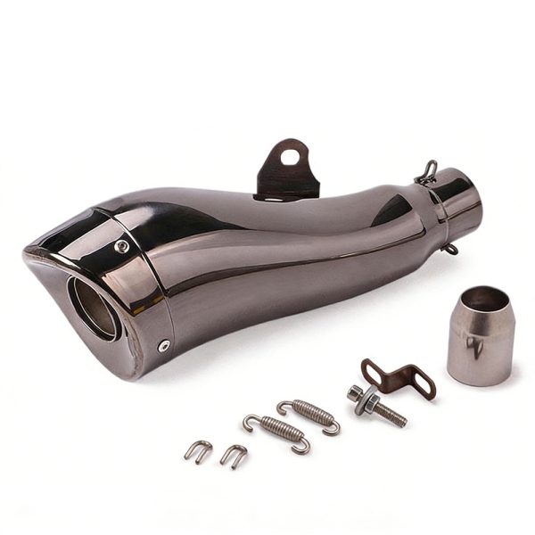 Motorcycle Exhaust Muffler Escape moto For Kawasaki Z400 650 RC390 R3 FZ8 CB1000R GSXR650 GSR750 Z900 PCX NVX 51mm