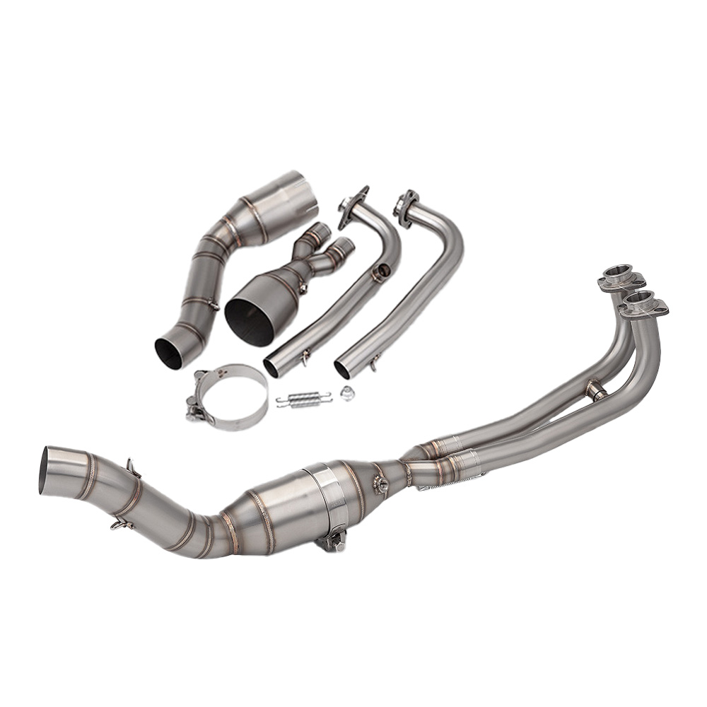 Full System Exhaust Kit (Header + Slip-On + Muffler) for Yamaha TMAX560/TMAX530 (2016-2026) - Image 9