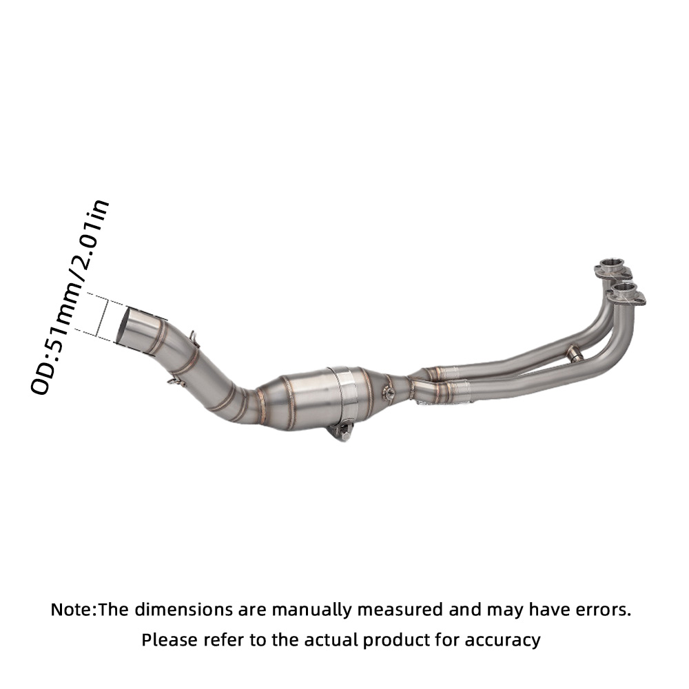 Full System Exhaust Kit (Header + Slip-On + Muffler) for Yamaha TMAX560/TMAX530 (2016-2026) - Image 12