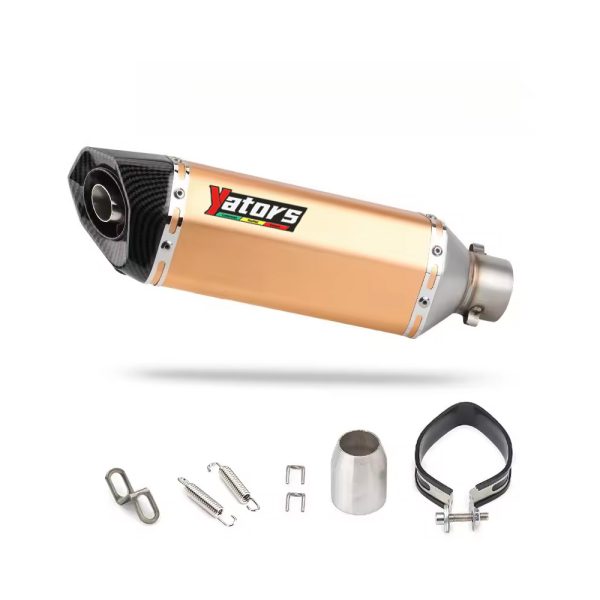 51mm Universal Accessories Motorcycle Exhaust Pipe Modified Muffler Pipe Echappement Moto Db Killer For XJ6 MT07 09 03