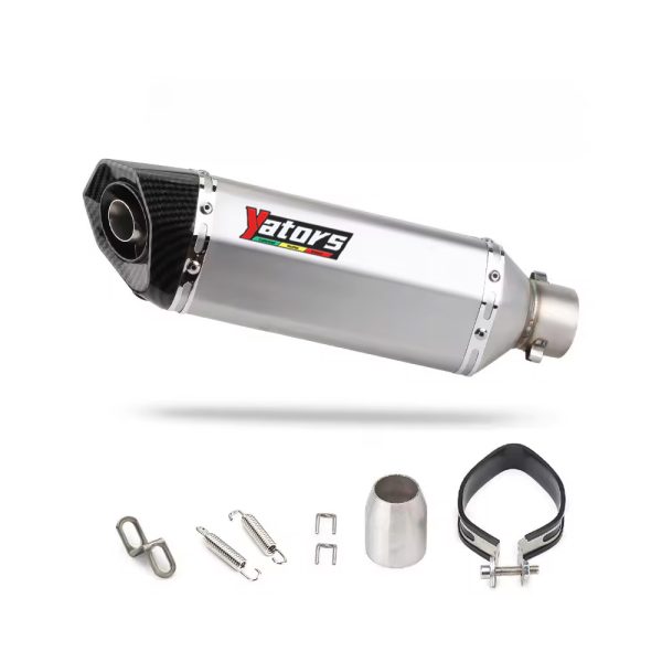 51mm Universal Accessories Motorcycle Exhaust Pipe Modified Muffler Pipe Echappement Moto Db Killer For XJ6 MT07 09 03