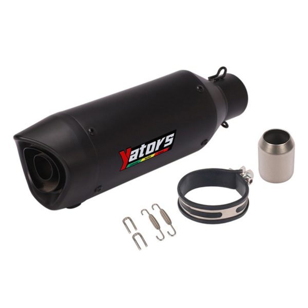 Motorcycle Exhaust Rear Muffler for Benelli 502C, Kawasaki Ninja 400/ZX6R, Yamaha YZF-R6/MT-07, Honda CBR300R