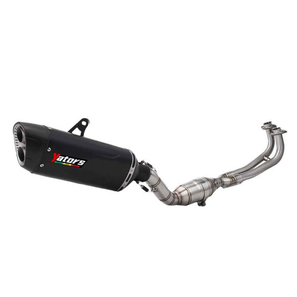 Full System Exhaust Kit (Header + Slip-On + Muffler) for Yamaha TMAX560/TMAX530 (2016-2026)