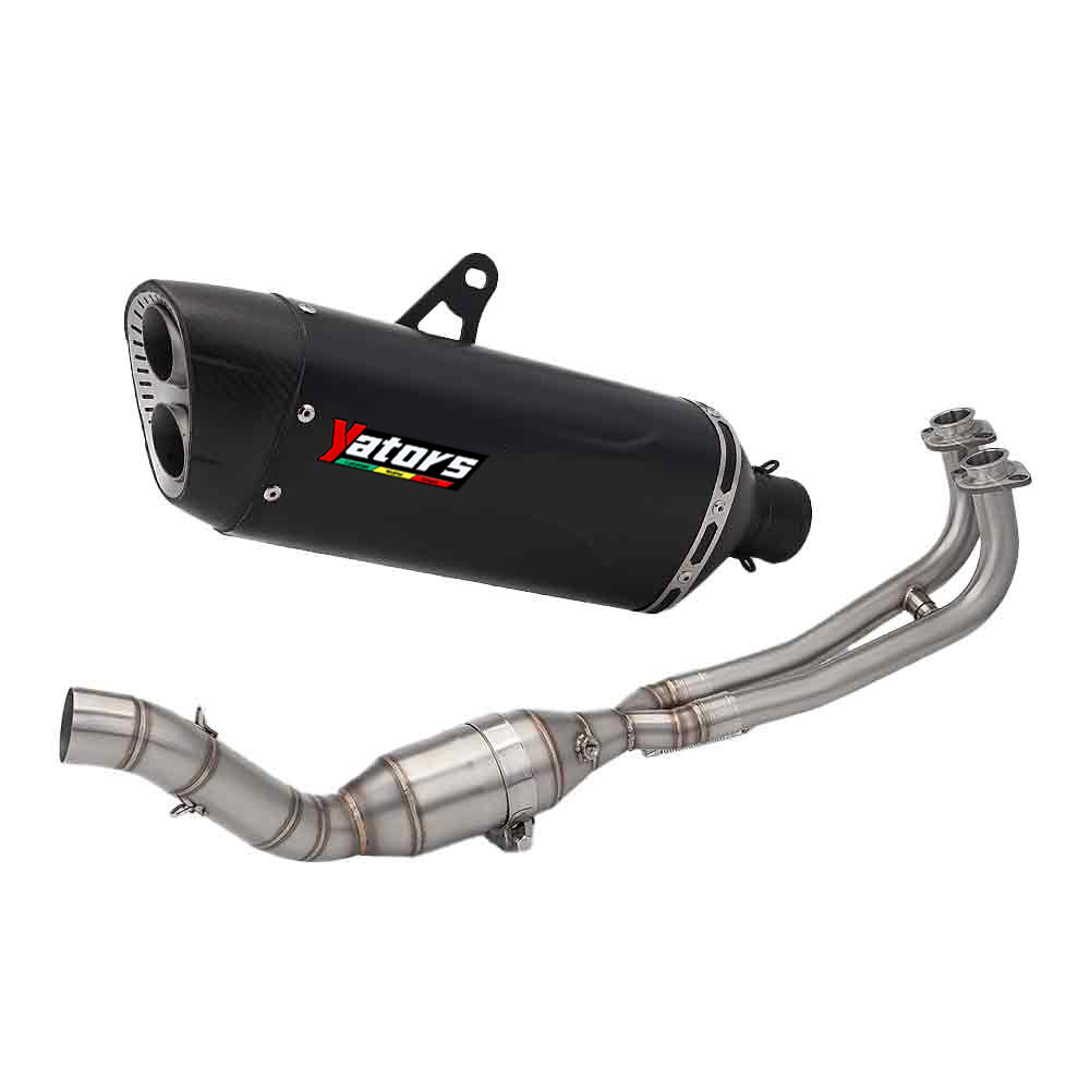 Full System Exhaust Kit (Header + Slip-On + Muffler) for Yamaha TMAX560/TMAX530 (2016-2026) - Image 2