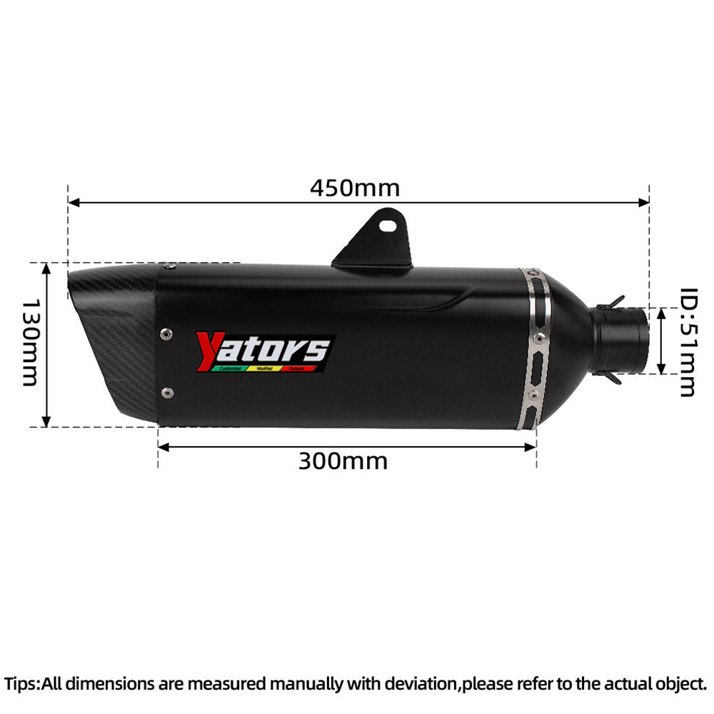 Full System Exhaust Kit (Header + Slip-On + Muffler) for Yamaha TMAX560/TMAX530 (2016-2026) - Image 3