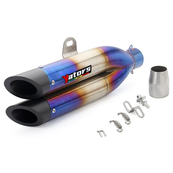 For Honda CBR650R CBR1000RR CBR600RR F5 Motorcycle Exhaust Pipe 51mm Muffler Exhaust Systems Exhausts Pipes