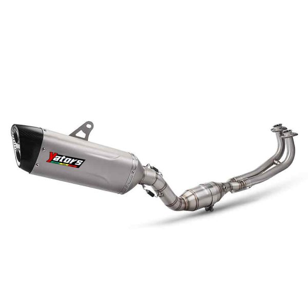 Full System Exhaust Kit (Header + Slip-On + Muffler) for Yamaha TMAX560/TMAX530 (2016-2026)