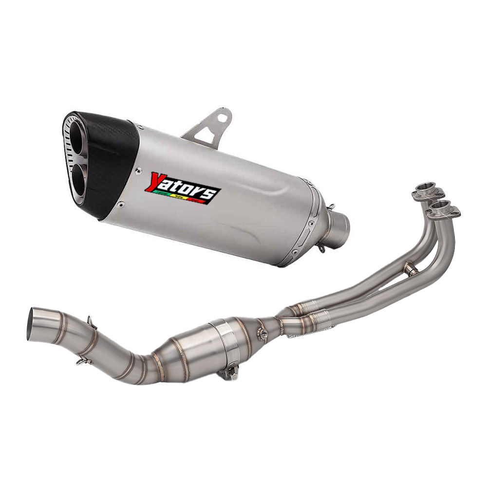 Full System Exhaust Kit (Header + Slip-On + Muffler) for Yamaha TMAX560/TMAX530 (2016-2026) - Image 2