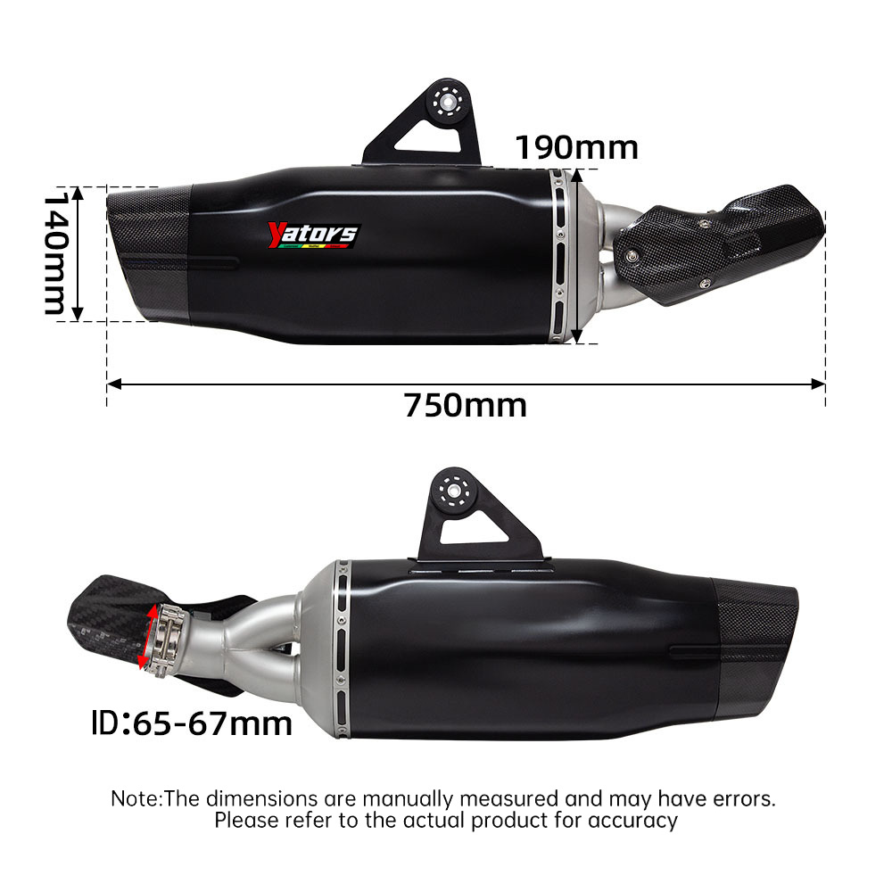 For BMW R1200GS R1250GS with valve electronic valve titanium alloy Front Connect Link Pipe full exhaust escape system 2013-2023 - Image 9