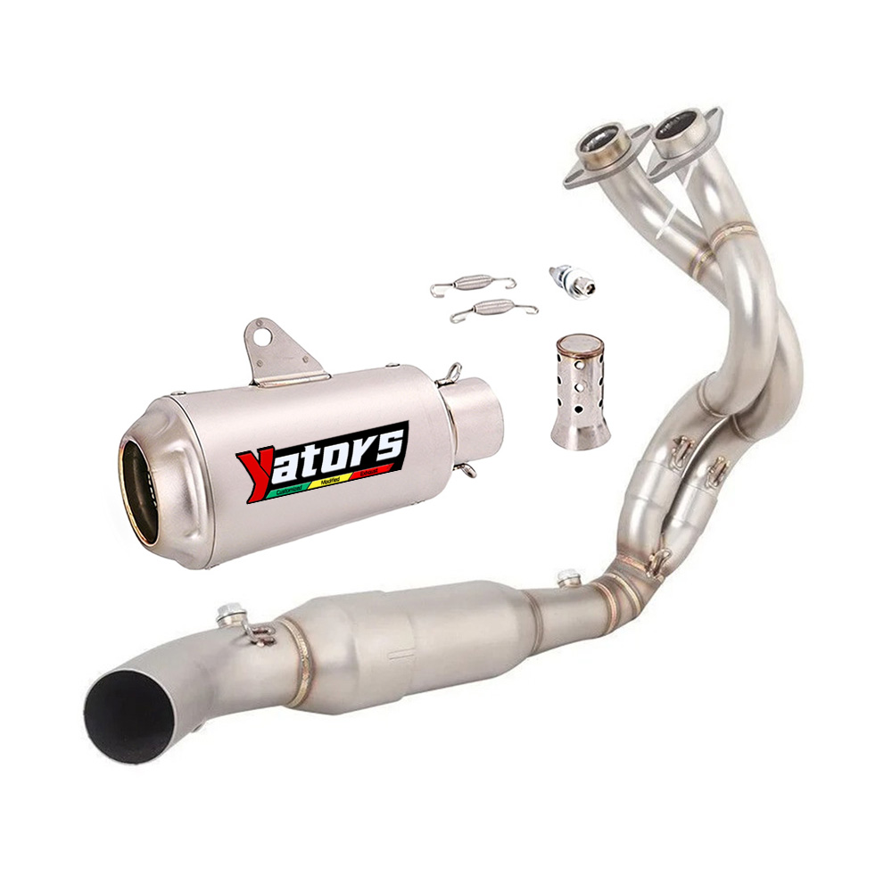For Kawasaki Z650 Ninja 650 2023-2025 Exhaust System Header Muffler Pipe Slip On Exhausts Pipes - Image 2