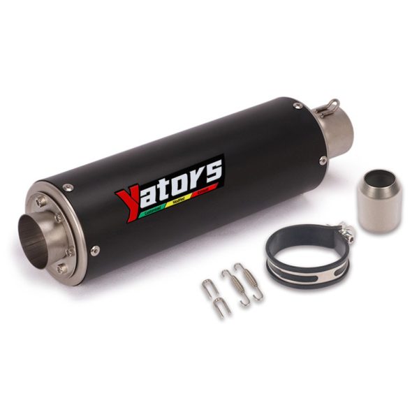 motorcycle exhaust inox muffler carbon fiber exhaust Universal 51/60mm with DB Killer for z900 R3 R25 MT07 MT09 R1 Z400 Z650