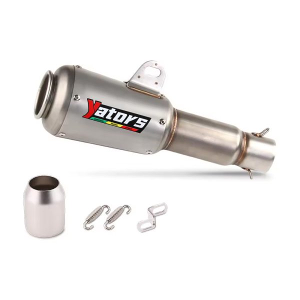 51mm Motorcycle Exhaust Pipe Muffler Slip On For R6 R15 R3 Zx6r Zx10r Z400 Z900 Z1000 Cbr1000 Pcx 125 Rc390