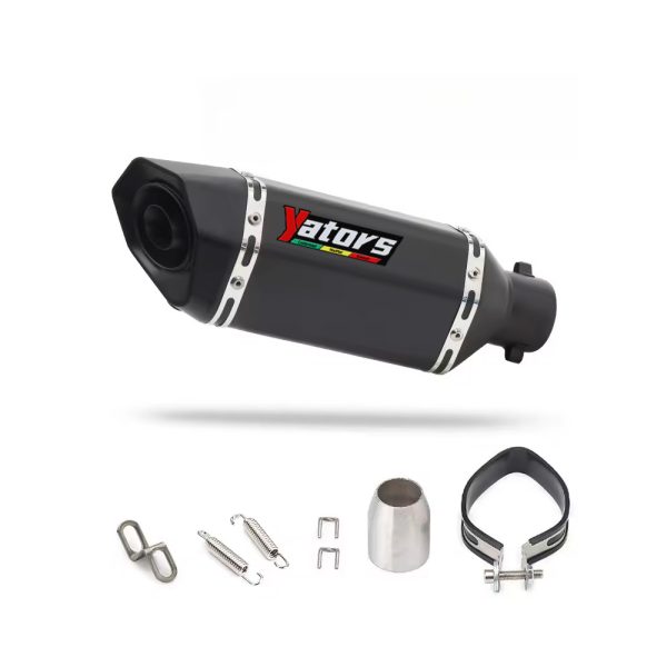 51mm Universal Accessories Motorcycle Exhaust Pipe Modified Muffler Pipe Echappement Moto Db Killer For XJ6 MT07 09 03