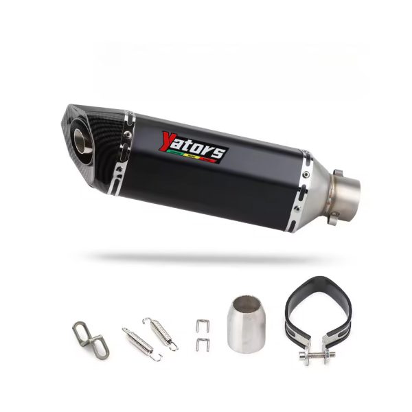 51mm Universal Accessories Motorcycle Exhaust Pipe Modified Muffler Pipe Echappement Moto Db Killer For XJ6 MT07 09 03