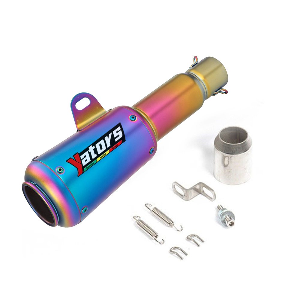 51mm Motorcycle Exhaust Pipe Muffler Slip On For R6 R15 R3 Zx6r Zx10r Z400 Z900 Z1000 Cbr1000 Pcx 125 Rc390 - Image 2