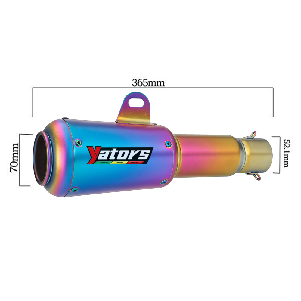 51mm Motorcycle Exhaust Pipe Muffler Slip On For R6 R15 R3 Zx6r Zx10r Z400 Z900 Z1000 Cbr1000 Pcx 125 Rc390 - Image 6